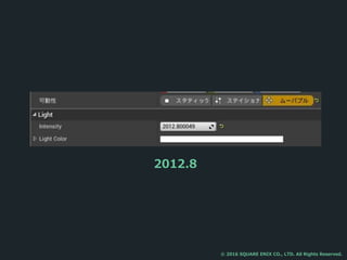 2012.8
© 2016 SQUARE ENIX CO., LTD. All Rights Reserved.
 