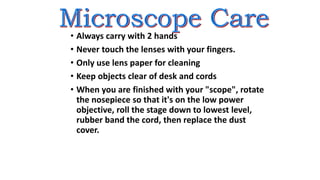 Light microscope | PPTX