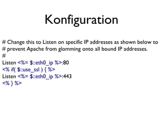 Ein normales Perl Script 