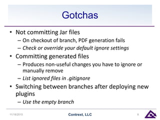 Managing Multiple Open Toolkit Configurations Using git Lightning Talk ...