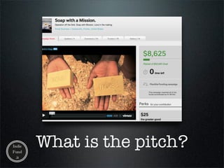 What is the pitch?
 