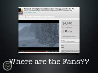 Where are the Fans??
 