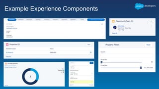Example Experience Components
 