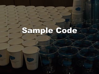 Sample Code
 