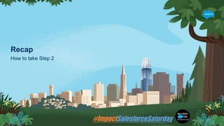 Recap
How to take Step 2
 