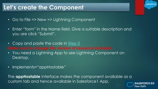 Lightning Components Explained | PDF
