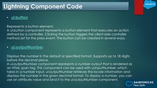 javascript - java script button in lightning... Lightning Components Explained | PDF