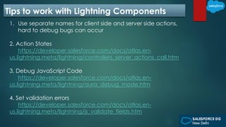 javascript - java script button in lightning... Lightning Components Explained | PDF