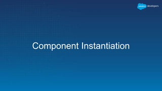 Component Instantiation
 