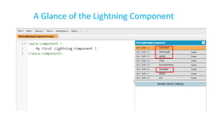 A Glance of the Lightning Component
 