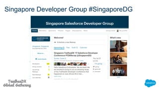 Singapore Developer Group #SingaporeDG
 