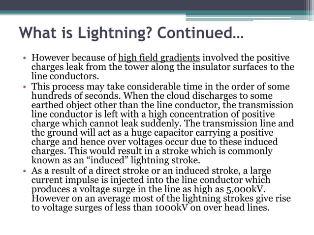 Lightning impulse test in precise | PPTX | Weather | Science