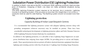 SubstationPowerDistribution ESE Lightning Protection
 