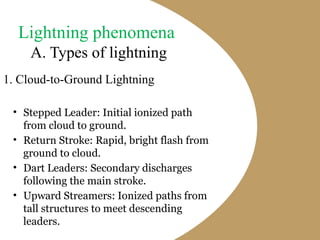 Step Leader Lightning phenomenon and its impact presentation .pptx