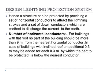 Lightning protection to structures and power systems | PPTX