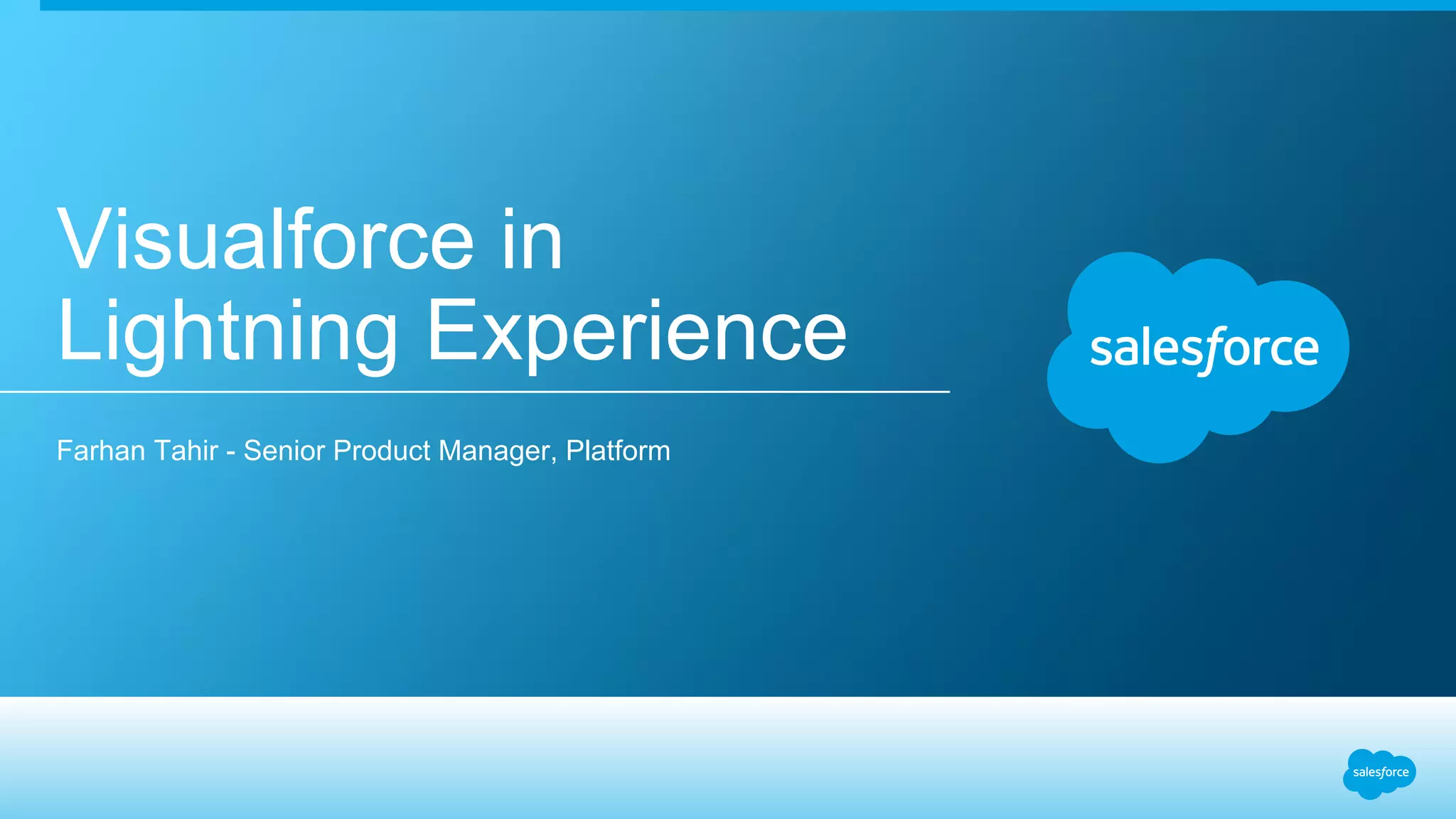Chatter Feed
Chatter Profile
Setup
Pipeline Kanban View
Integrated Email
Leads
Products
Pricebooks
Report Builder (Embedded)
Dashboard Builder
Chatter Groups
Multi-currency
Shared Contacts (replaces Account
Contact Roles)
Calendar
Notes
Winter ‘16 Lightning Desktop Roadmap
Sumer ‘16Search
Header + Navigation
Entity List View
Generic Record
Detail
Today
Oppty (Workspace)
Oppty Products
Account
Contact
Tasks
Events
Notes
Files/Attachments
Reports View
Dashboards View
Gauge, table, Metric (KPI) ,line, bar, donut,
Charts
Modern Charts
Custom Fields
Custom Objects
Record Types
Partial Visualforce
Oppty Contact Roles
Activity Timeline Composer
Actions
Visual Workflow (All Flow)
AppExchange Apps
DeDupe
Basic Case Object
 
