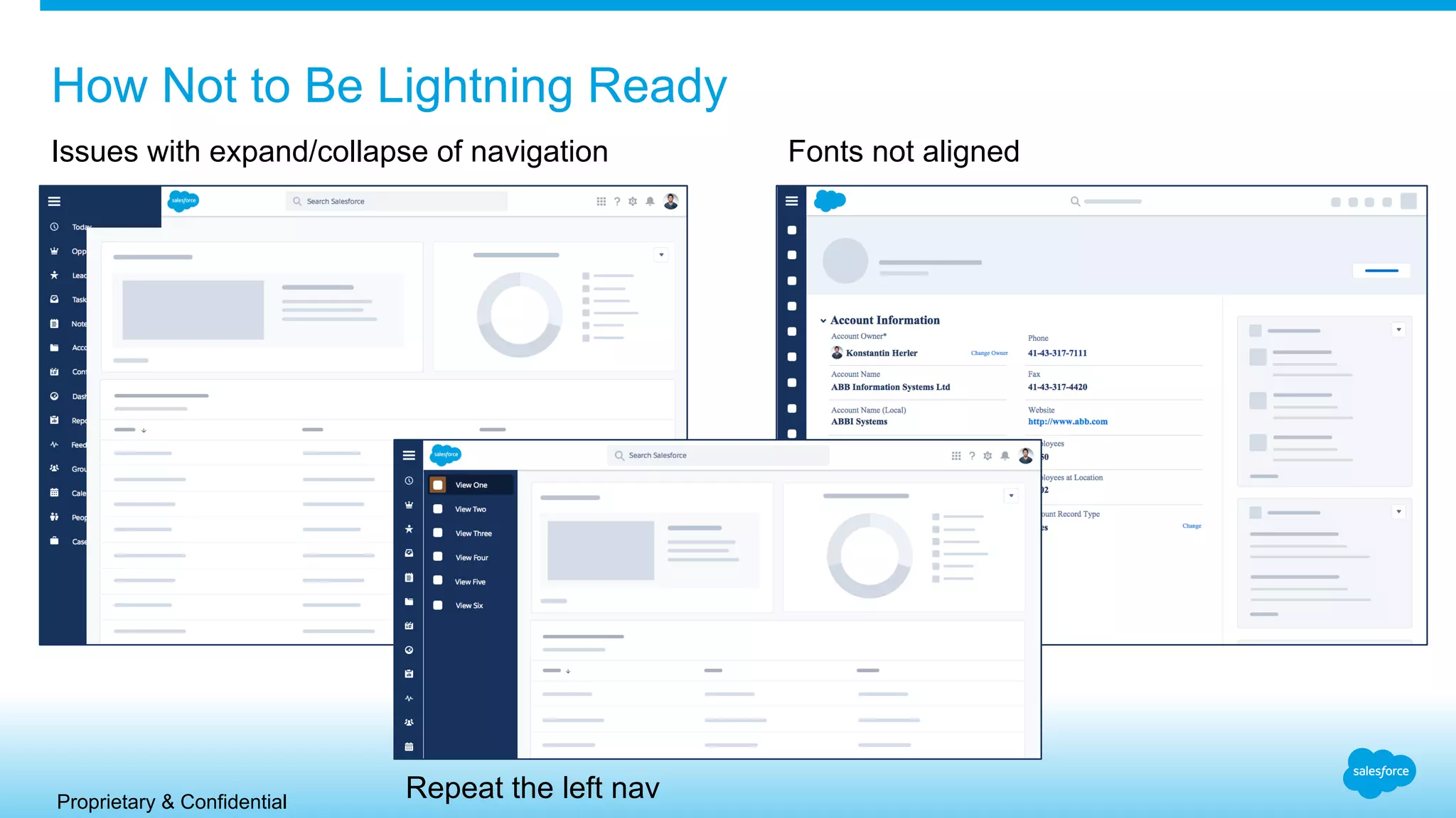 Component Framework Example
Accessible, semantic markup.
 