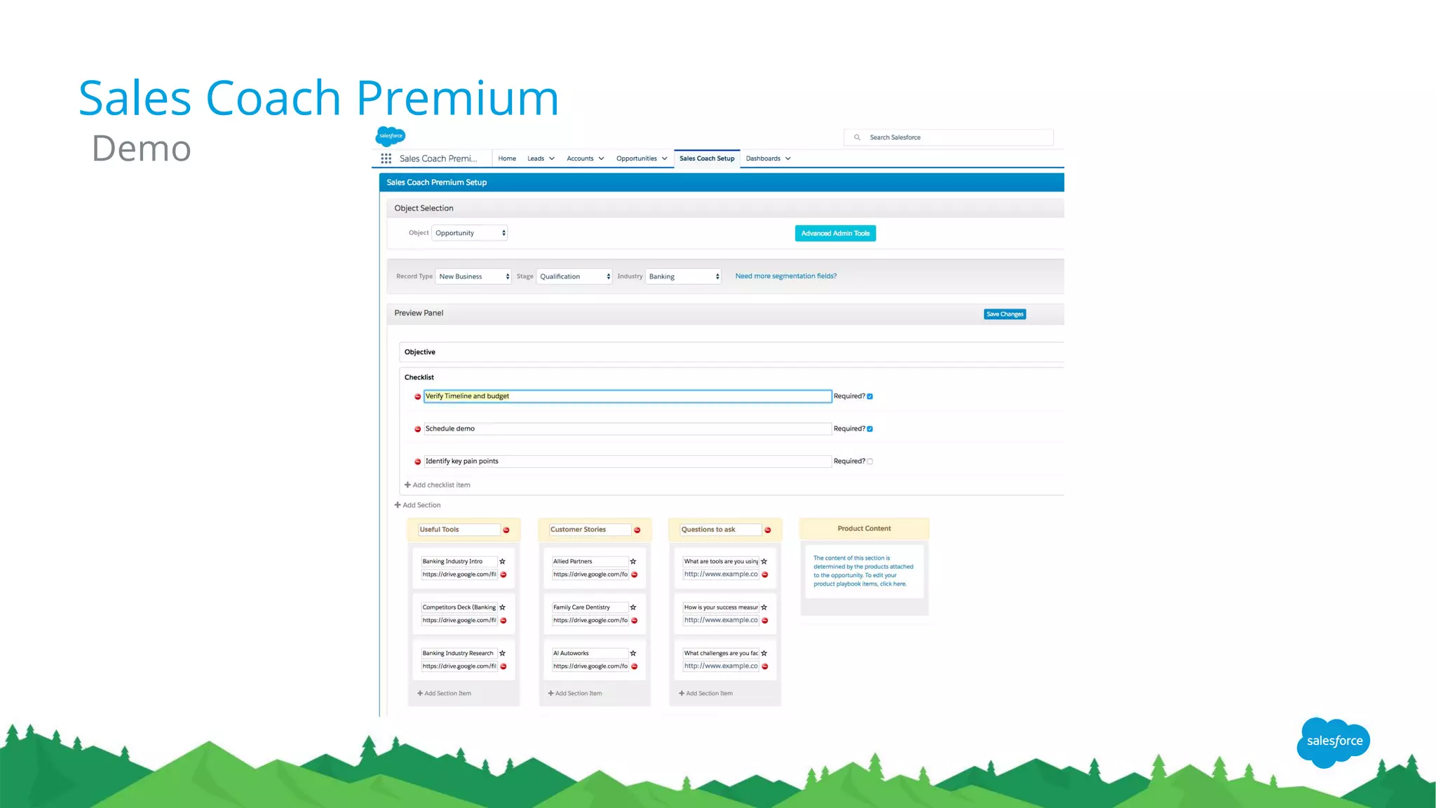 Sales Coach Premium
Demo
 