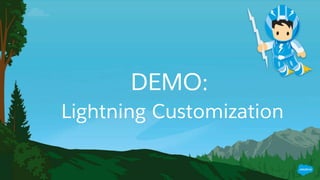 DEMO:
Lightning Customization
 