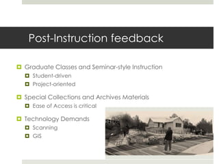 The future of any community is connected to its past. Community-based design practices benefit from research into their unique landscape history.
