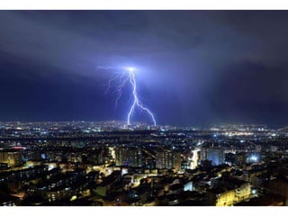 Lightning storms in ankara