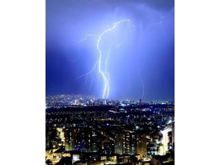 Lightning storms in ankara