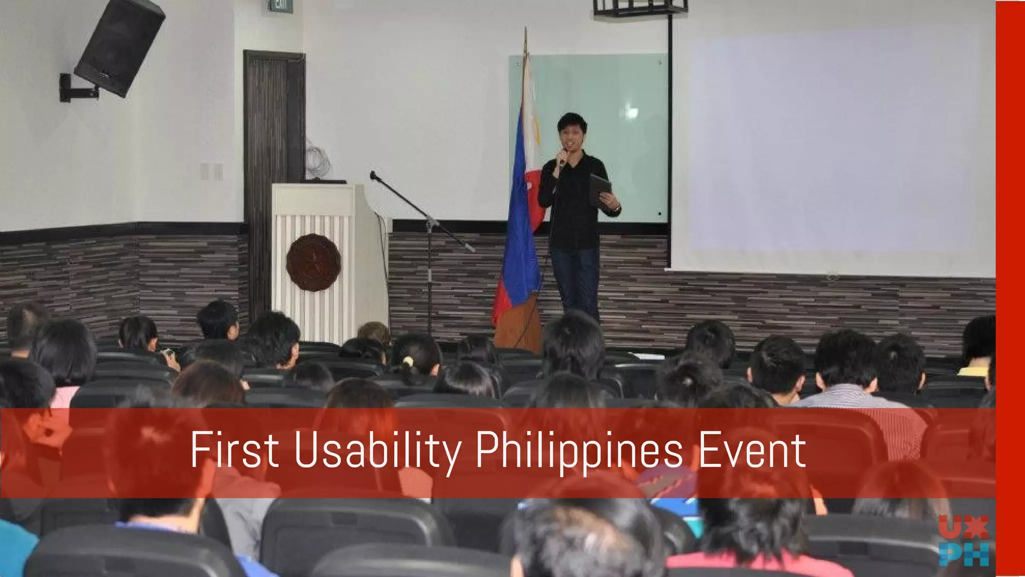 First Usability Philippines Event