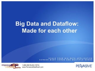 Big Data and Dataflow:Made for each other 