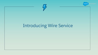 Introducing Wire Service
 