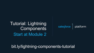 Salesforce Lightning workshop Hartford - 12 March Slide 45
