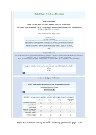 (b)
Figure A-4. Screenshot showing the online LimeSurvey questionnaire (page 2 of 5)
95
 