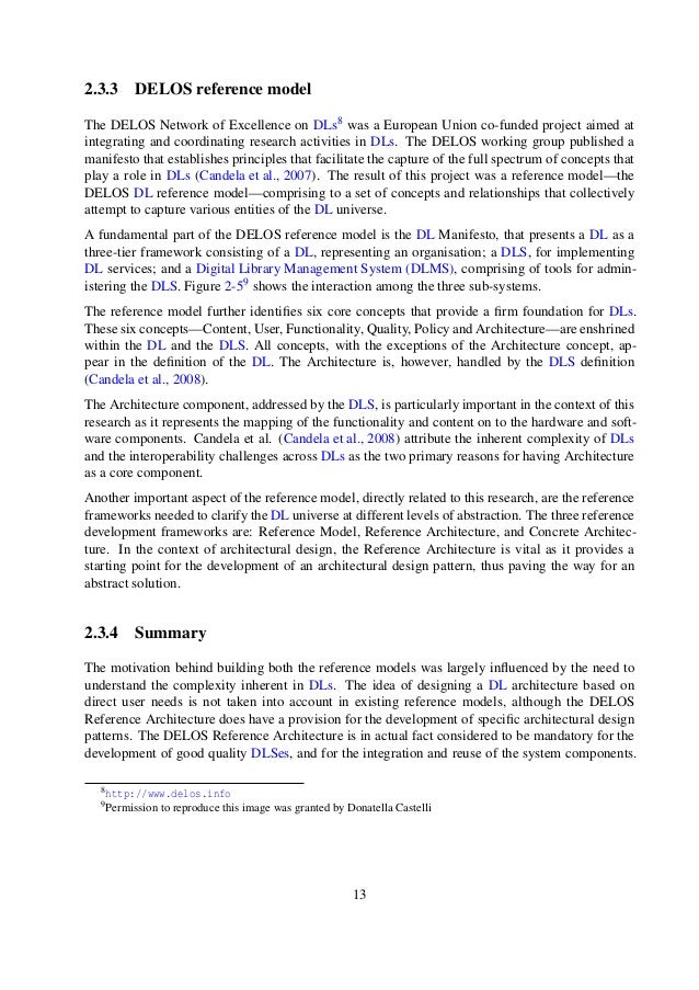 Library and Information Science Dissertations and Theses dissertation on digital library