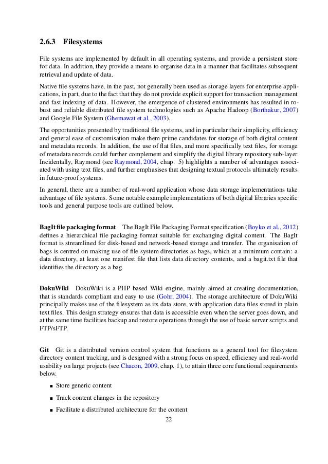 Dissertation on digital library