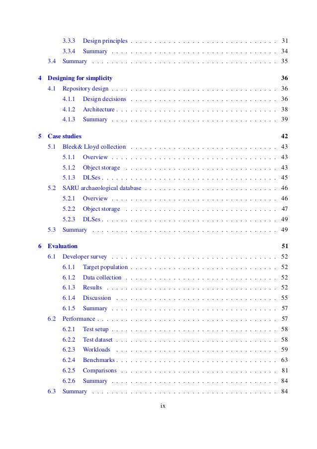 Dissertation on library sc
