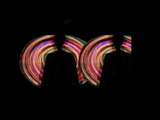 Light painting presentation