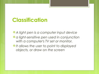 Light pen | PPT