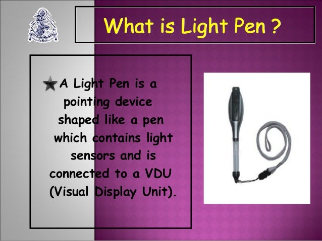 Light Pen light-pen