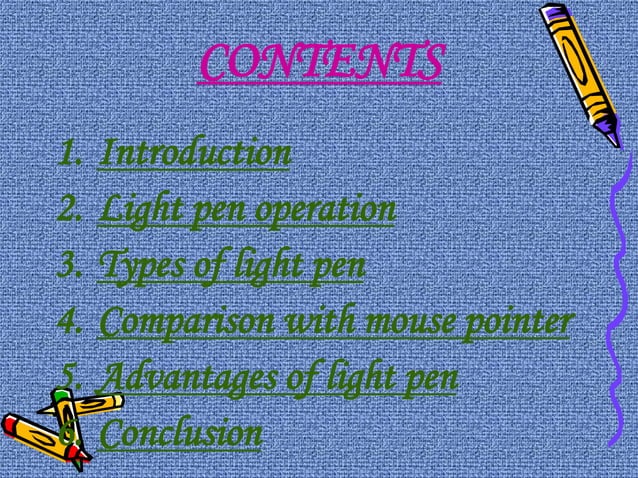 Light Pen ppt light-pen-ppt