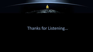 Thanks for Listening…
 