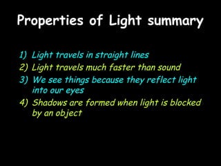 Light presentation