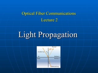 Light Sources in optical fiber communication | PPT