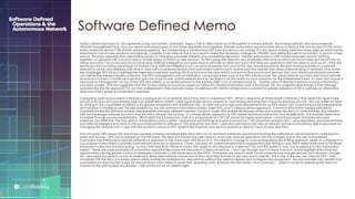 P R E S E N T E D B Y :
@LIGHT_READING #CNGEUROPE
Today’s siloed approach to OSS represents a big cost burden. Operators’ legacy OSS is often made up of thousands of vendor-specific, technology-specific and service-specific
network management tools. And you need manual processes to knit these disparate tools together. Greater automation would enable telcos to reduce the cost burden of OSS which
today makes up around 15% of their operating expense. But modernizing or transforming OSS is not just about cost savings. It’s also about making operators more agile by reducing the
lead-time to launch new products and services. Currently it can take as much as a year to make the necessary changes to OSS/BSS, from billing through to activation, to launch a new
service. This stops operators from responding quickly to changing consumer interests and competitive dynamics. Greater automation in OSS would mean less manual “knitting
together” of separate OSS functions and so shorter delays to stand up new services. So NFV brings the need for new employee skills some of which are shown here. But this list is by no
means exclusive. You could add cloud computing, artificial intelligence and open source software as other key topics that telecom operations staff will need to swot up on. I think the
key thing is that by taking advantage of analytics and artificial intelligence we can remove people from a lot of the dull, minute-by-minute decision making activities in a network
operations center and redeploy their time to deal with complex exceptions that automated systems fail to resolve and that require their deep understanding of networks. One of the
key challenges NFV faces is defining the interactions between existing OSS functions and the new MANO function so that end-to-end services that cross virtual and physical networks
can deliver the required Quality of Service. The NFV management and orchestration component takes care of the NFV infrastructure, the virtual network functions and virtual network
services but it doesn’t handle services that span the physical side. Hybrid network services are likely to be the reality for most operators for the foreseeable future. So does that require a
new layer of management on top of the OSS and MANO or an enhancement to the existing OSS? A lot of vendors hope so. Another area of debate is around common information
and data models. ETSI has suggested that the Os-Ma interface should be based on TMForum’s Shared Information and Data Model, SID. My understanding though is that although
operators like the SID approach it is not that widespread in their networks today. So perhaps NFV-MANO will become a catalyst for greater adoption of SID or perhaps an alternative
approach that is easier to implement is required.
Competing open source MANO initiatives is causing a bit of uncertainty about how best to implement NFV. What’s clear from all three MANO initiatives is that while OSS aspects like
service activation and provisioning might be addressed by MANO, other aspects like service assurance, fault finding and long-term capacity planning are not. This can either be fixed
by adding to the capabilities of MANO or by greater integration with traditional OSS. So here are some high level requirements for an NFV-ready OSS. Systems should be interoperable
and modular to enable re-use. The key enablers for this are common information models, open APIs, and a catalog-driven approach. Common information models defined by
standards bodies like TMForum enable interoperability between different vendors’ solutions. Open APIs enable developers within and outside the telco to write software that interacts
with and leverages software functions that the telco already has running. A catalog-driven approach to OSS implies technical abstraction and simplification. This enables faster time-
to-market through process repeatability. What else? This is turning into a bit of a shopping list isn’t it? OSS should be highly automated – manual processes should be removed
wherever cost effective. The holy grail of automation is policy-driven, closed-loop provisioning and service assurance. OSS should be analytics led – using algorithms, machine learning
and artificial intelligence to drive continuous improvement in efficiency. OSS should be real time – operators will need a live view of network and service inventory. Batch processes for
managing the network can’t cope with the dynamic nature of NFV. Systems like inventory and service assurance need to move to near real time.
And of course, NFV-ready OSS should be capable of being virtualised itself. Most OSS runs on standard hardware anyway but running the software on virtual machines could lead to
some cost savings. APIs Just to expand on the API point. The telecom industry has been slow to automate network operations and this is largely due to the use of proprietary
Command Line Interfaces in network software as opposed to the more open APIs found in IT. This needs to change as manual operations are limiting operators' ability to compete in a
cloud-driven world where customers want network services on demand. Open, standard API implementations from organizations like TMForum and 3GPP need more work to facilitate
information collection and processing. As the chart here from TMForum shows, the range of APIs required in a telecom OSS and BSS system is vast. Just to expand on the automation
aspect - these are some examples of automation opportunities across the lifecycle of a telecom service. I won’t go through each of these now but I would highlight one of the key
opportunities is giving greater control to enterprise customers to self-serve services like VPNs. Enterprises are able to order cloud compute and storage services from Amazon, Google,
etc. very easily but when it comes to ordering a dedicated network connection to the cloud they find telcos are very slow to deliver. This is one of the key use cases for NFV – with
virtualised CPE the telco should be able to easily enable the enterprise for new services without the need to deploy and configure new equipment. Service providers also benefit from
automation by reducing the scope for manual errors which helps to lower their operating costs. Evolution Not Revolution So in summary … when it comes to preparing the telecom
industry for the shift toward virtualization - OSS should not be an afterthought.
Software Defined Memo
 
