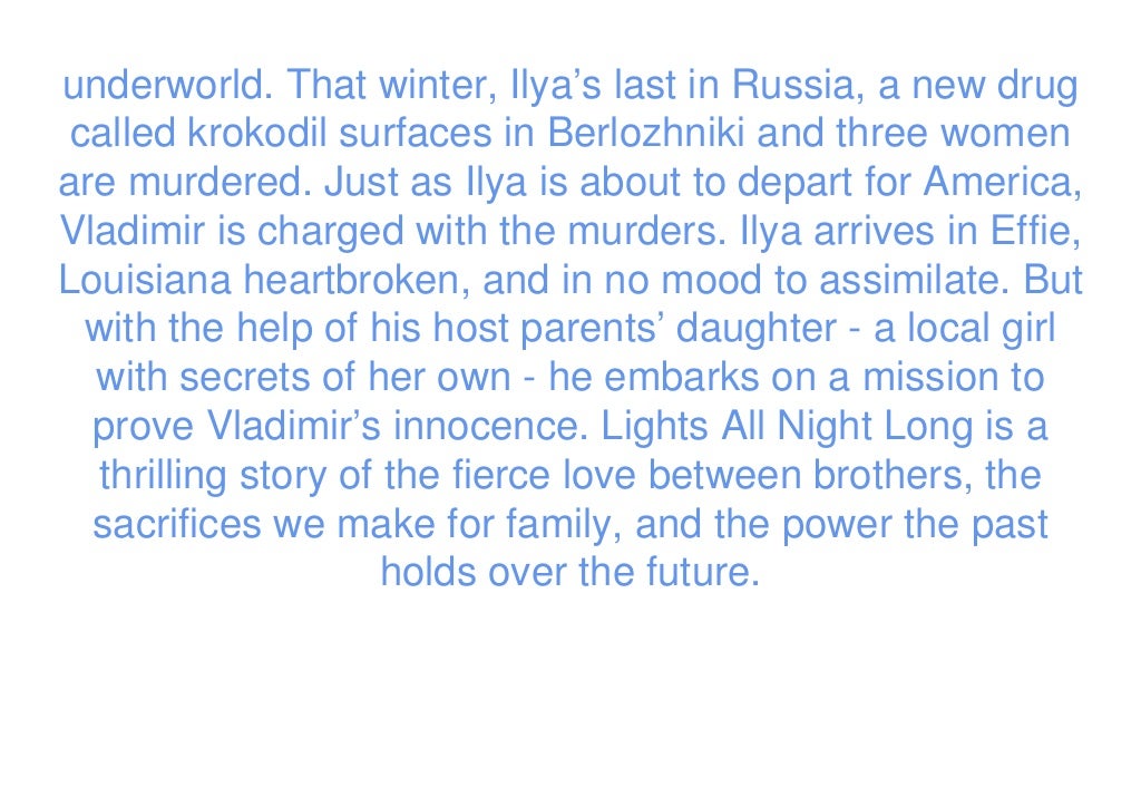 *Download`s (PDF) Lights All Night Long