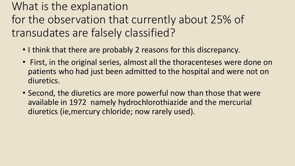 Lights criteria pleural diseases