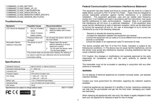 Light sensor with lcd display user manual | PPT