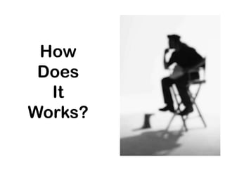 How
 Does
  It
Works?
 