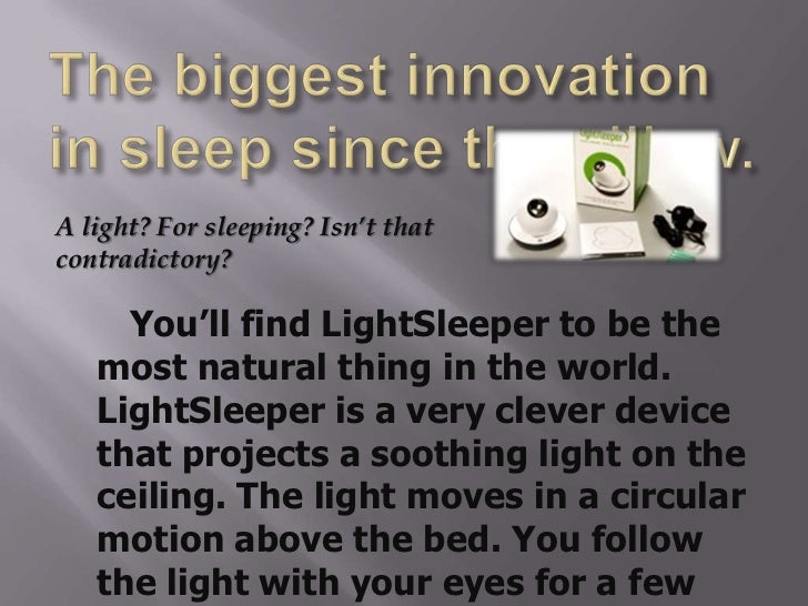 Light Sleeper
