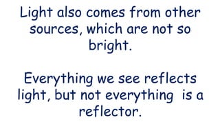 Light sources | PPTX