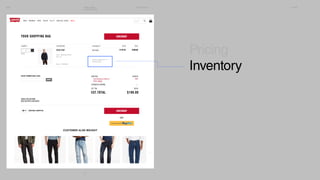 ISA16 Thiago Franco 03.11.16Making Faster
Design Decisions
19
Pricing
Inventory
 