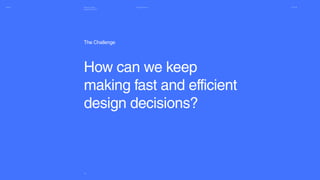 ISA16 Thiago Franco 03.11.16Making Faster
Design Decisions
22
How can we keep
making fast and efficient
design decisions?
The Challenge
 